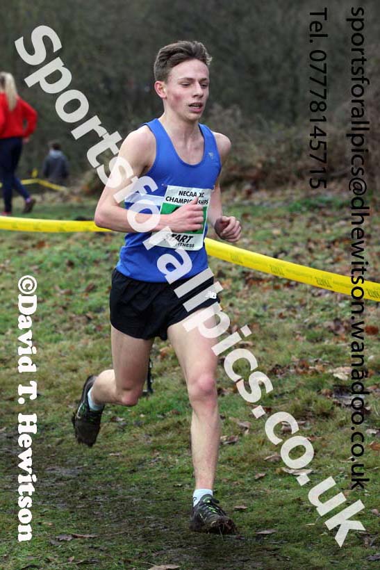 Mens under-20s North Eastern Cross Country, Aykley Heads, Durham. Photo: David T. Hewitson/Sports for All Pics